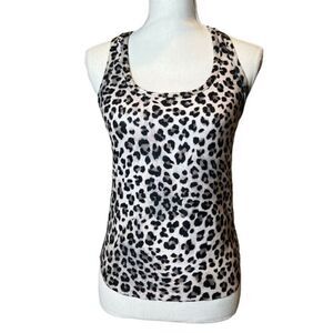 Evolution and Creation Women's Racerback Tank Leopard Print Size Small